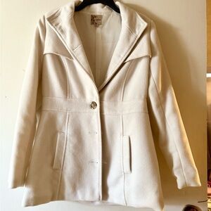 Mine Classic Cream Pea Coat